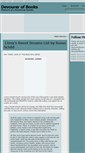 Mobile Screenshot of devourerofbooks.com